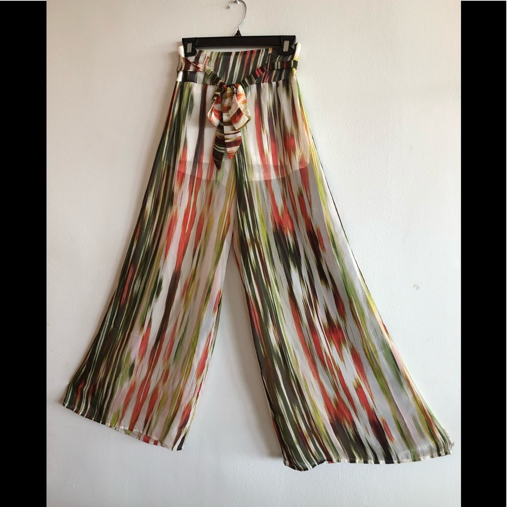 Colorful Sheer Pants NEW